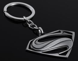 Whole Keychain Creative Gifts Superman Return Metal Keychain Car Advertising Key Ring Pendant 3 color7873739