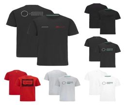 2022 tshirt 1 Shirt Racing Suit Short Sleeved Summer Men Women Car logo Tshirts Quick Dry Tops Motorsport Team Unifor3733967