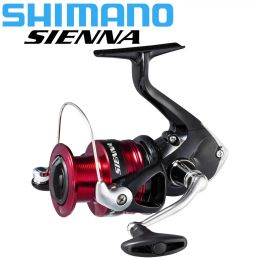 Fishhooks Shimano Sienna Original Spinning Fishing Reel Seawater Freshwater 5004000 Arc Spool 3d Gear Fishing Tackle Fish Reel Pesca