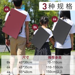 Clipboards Students Outdoor Waterproof Drawing Board Shoulder Portable Collection Sketchboard Open Folding Beginner Tool Art Set