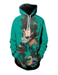 Newest Fashion WomensMens Anime Boku No Hero My Hero Academia Cosplay Funny 3D Print Casual Crewneck Hoodies Plus Size LMS0122592661