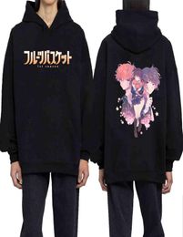 Anime Fruits Basket Hoodie Womenmen Streetwear Kawaii Clothes of Tees Oversized Sweatshirt Y11215012324