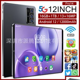 Other Electronics Cross Border Blockbuster Manufacturers Wholesale And Stock 10 Inch Tablets 14Pro1Gadd16G Wcdma Dual Card Standby 8 Dhrbx