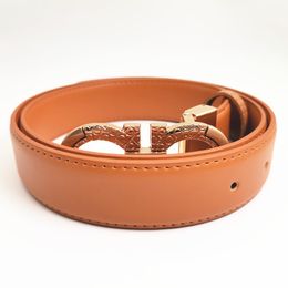 mens designer belt ceinture homme 3.5cm Wide Belt Smooth leather good leather resort casual style belt bicolor Small D pattern 8 belt buckle 95-125cm Length