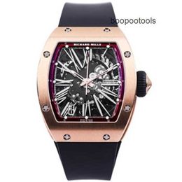 Chronograph Automatic Watch Richardmill Luxury Wristwatches Richardmire Womens Series RM023 Automatic Mechanical Titanium Carbon Fibre Fashion Womens Wa 1QW1