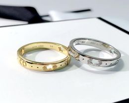 Fashion Stars Band Rings for Mens and Women Lover Engagement Wedding Jewellery Gift with Box G197408320