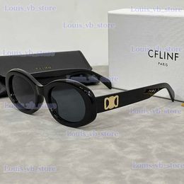 Sunglasses Designer sunglasses rectangular sunglasses use ladies fashion cat eye sunglasses outdoor street casual T240228