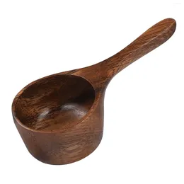 Measuring Tools UPKOCH Acacia Wooden Creative Milk Coffee Scoop Bean Measure Kitchen Tool For Liquid Spice