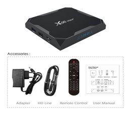 X96 MAX PLUS Android 90 TV BOX Amlogice S905X3 4GB 32GB 8K Video Player 24G5GDual Wifi Youtube X96MAX6304864