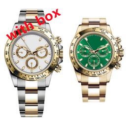 Designer watch for men perfect watch green black metal dial montre homme paul newman fashion decorative womens watches plated gold strap xb04 B4