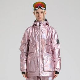 Jackets Light Ski Suit for Women, Snow Wear, Windproof, Snowboard Clothing, Outdoor Sports, Ice Jackets, Girl's Coats, 10K