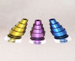 Domeless Titanium Nails 10mm 14mm 18mm Joint Male and Female Domeless Nail GR2 Adjustable Glass Bongs Banger Smoking Water Pipes D8573416