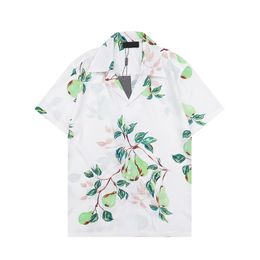 Designer Shirt 24ss Mens Button Up Shirts print bowling shirt Hawaii Floral Casual Shirts Men Slim Fit Short Sleeve Dress Hawaiian t-shirt M-3XL 10