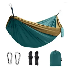 Camp Furniture Single Adults Camping Hammock Survival Garden Patio Yard Leisure Parachute Exterior Equipment