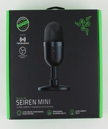 Razer Seiren Mini USB Condenser Microphone Ultracompact Streaming Desk Mic Mice AV Accessories2345125