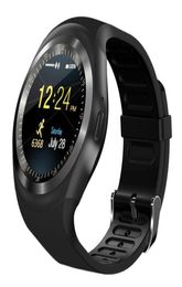 Y1 smart watch wristband style high resolution Relogio Android phone Sim GSM remote camera camera information display sport pedome1958323