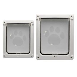 Ramps cat and dog Doors Single Flap Door Lockable to Instal Pet Flap Door for indoor e outdoor Pet Feeder Cat