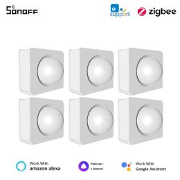 Control SONOFF SNZB03 Zigbee Motion Sensor Detector Smart Home Remote Conrol Via EWeLink ZBBridge Required Work With Alexa Google Home