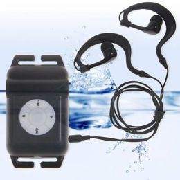 Player IPX8 Level Waterproof MP3 Underwater Playing Songs 4GB/8GB Music Player With FM Radio For Swimming Running Surfing SPA