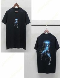 2022 mens tshirt designer t shirt camouflage glow women clothes loose couple graphic tees oversized fit tshirt high street graffi5102839