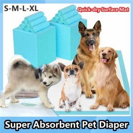 Bags Super Absorbent Pet Diaper DogTraining Pee Pads Disposable Healthy Nappy Mat Cats Dog Diapers Quickdry Surface Mat Give Birth