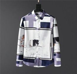 2021 spring men039s shirts solid Colour professional long sleeves business trend simple fashion coat men Size M3XLHSC032275382