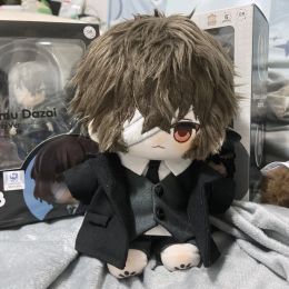 Costumes Anime Bungo Stray Dogs Dazai Osamu Cat Kawaii Animal Ear Body Plush Cotton s Dress Up Clothes Outfits Cosplay Gift 20cm