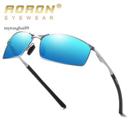 AORON New Polarised Men's Sunglasses Driving Colour Changing Glasses Night-vision Device A559