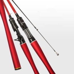 Rods 2 Section Fishing Rod Carbon Spinning Casting Rod With 1.80m Baitcasting Rod With EVA Handle For River Lake