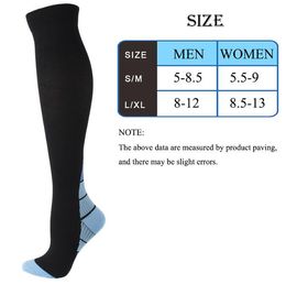 New Compression Stockings Varicose Veins Medical Nursing Blood Circulation Pregnancy Edoema Diabetes Knee High Socks 20-30 Mmhg