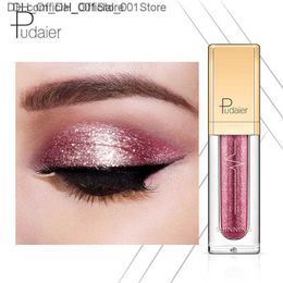 Eye Shadow Pudaier brand 18 monochrome diamond pearl liquid eye shadow shimmer eye shadow fluorescent cosmetics P1227Q240229