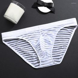 Underpants The Latest Men's Sexy Underwear Adult Breathable Mesh Stretch Low Waist Spandex Moisturising Wicking 1 Piece