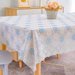 Table Cloth Silver Plastic PVC Fabric Waterproof Scald Resistant Oil Coffee Mat Gilded Household Tablecloths