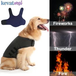 Vests Dog Anxiety Vest Antithunder Dog Pacify Vest Breathable Adjustable Dog Jacket For Small Medium Large Dog Clothes Pet Product