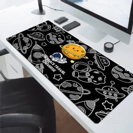 Pads Astronaut Mausepad Gaming Laptops Mouse Mats Computer Accessories Deskmat Gamer Keyboard Pad Nonslip Mat Pc Cabinet Mause Pads