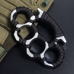 Stainless Steel Fashion Hard Durable Fitness 100% Belt Buckle Multi-Function EDC Self Defence Strongly 5Pcs Outdoor Fist Knuckleduster 177649