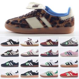 2024 Top Designer di pallacanestro Galles Bonner Piattaforma Scarpe casual Uomo Donna Scarpe da ginnastica da allenamento Pelle scamosciata interna Bassa in pelle Rosa Glow Vegan Gomma bianca Scarpe da ginnastica da golf