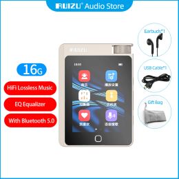 Player RUIZU A55 HiFi Lossless Music MP3 Player Bluetooth 5.0 Portable Hardcore Decoding Player Support EBook EQ Equaliser TF SD Card