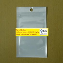 wholesale Wholesales 7 Clear White Pearl Plastic Poly OPP Packing Zipper Lock Retail Packages Jewelry Food PVC Plastic Bag ZZ