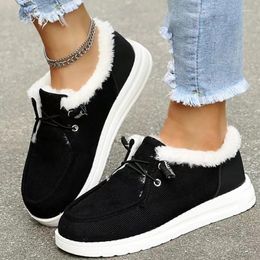 Casual Shoes Dude Women Wendy Comfortable Flat Slip On Mujer Zapatillas Winter Warm Plush Vulcanize Sneaker Fur Mocassin Loafers Female