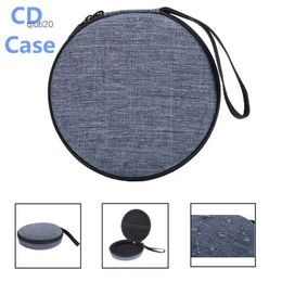 CD Player New Portable Hard Carrying Travel Storage Case for CD Player Personal Compact Disc PlayerCDsHeadphoneUSB Cable and AUX CableL2402