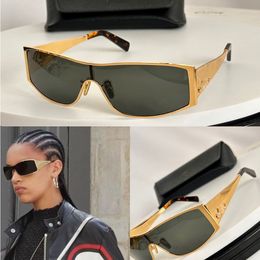 TRIOMPHE METAL RACER SUNGLASSES Designer luxury metal sunglasses Mask framework Luxury racing sunglasses 40283