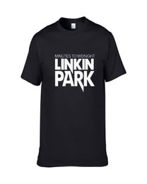 new arrival Letter print linkin park tshirts rock music brand band team fashion t shirt Men Tops Tees cotton4955642