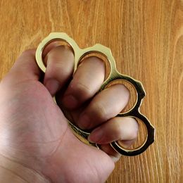 Best Price Durable Work Solid Paperweight Sports Equipment Knuckleduster Iron Fist Hard Strongly Four Finger Rings Outlet 824666