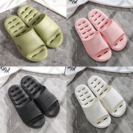 Slippers Solid Colour hots taupe black grey blue green pink walking low soft Multi leather mens womens shoes indoor trainer GAI