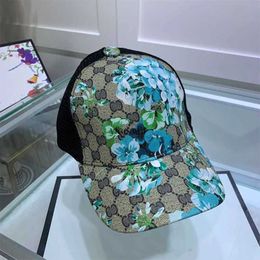 Brim Hats Designer Cucci Designer Cucci g Family Flower Baseball Mesh Summer Out Sunscreen Fashionable Versatile flowers 240229