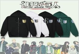 Theme Costume Attack on Titan Hoodies Sweatshirts Coat Japan Anime Halloween Party Eren Levi Hoodies Cosplay Costume Legion Clothi7933431