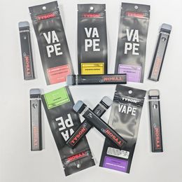 tyson disposable vape empty pens vapes disposables e cigarette bar pods device 380mah rechargeable battery 1ml vaporizer with packing cartridge