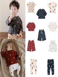 Kids Tshirts OZ Brand Spring Summer Design Boys Girls Fashion Dot Print Pants Baby Child Cotton Cute Outfits Clothes 2108047280034