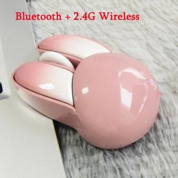 Mice Gaming mouse kawaii mouse for pc computer mouse wireless cute games mouses rabbit design 3D ergonomic mice silent USB for laptop